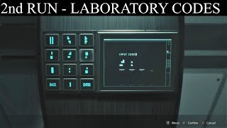 Resident Evil 2 Remake: Second Run Laboratory Codes (Green House) screenshot 3