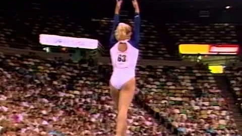 Brandy Johnson  Balance Beam - 1989 U.S. Gymnastic...