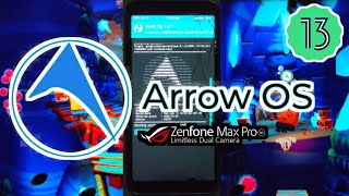 Arrow OS 13.1 di Asus zenfone max pro m1 || Install dan review Custom Rom Android 13 || X00TD screenshot 2