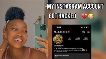 😭💔My IG account got hacked!!