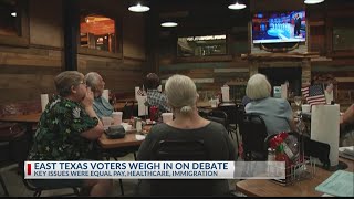 East Texas Democrats say pay, health care, immigration key issues in debate