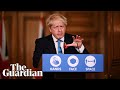 Coronavirus: Boris Johnson holds news briefing on first day of England's new lockdown – watch live