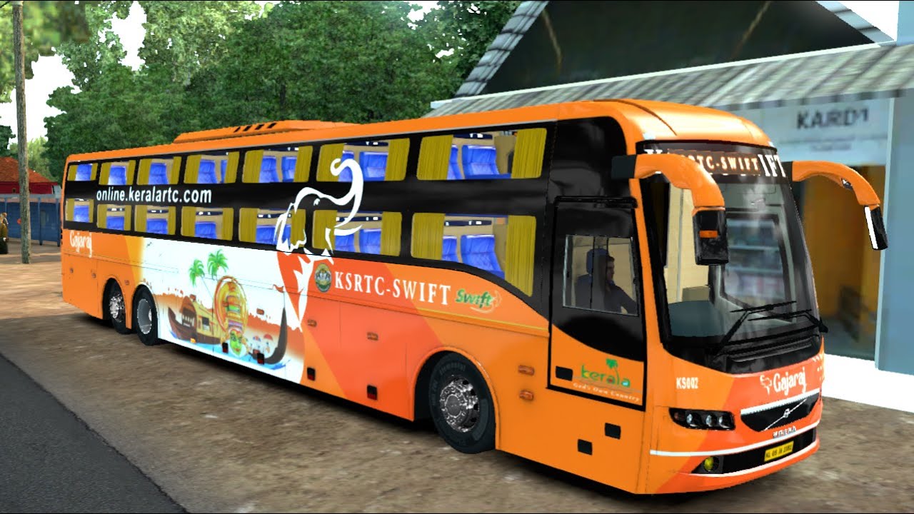 Qsrtc Shell #KSRTC GAJARAJ# VOLVO B11R SHELL SLEEPER# EURO TRUCK SIM 2# - YouTube