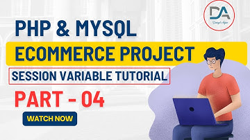 E-Commerce website using PHP & MySQL | Part - 4 PHP SESSION | PHP Ecommerce Project in Urdu/Hindi