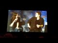 Phoebe Tonkin and Paul Wesley at Conic Con FanX 2015