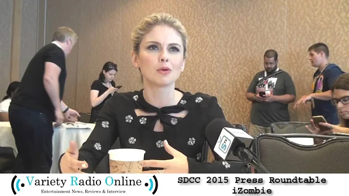 Rose McIver "iZombie" Interview San Diego Comic Con 2015
