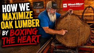 How We Maximize Oak Lumber by Boxing the Heart!