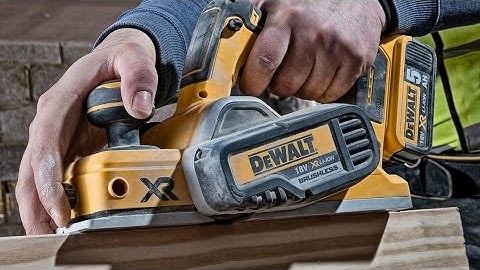 DEWALT DCP580 Brushless Planer - The TOP 5 THINGS You Need to Know