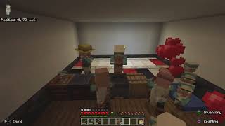 Minecraft survival organization and villagers