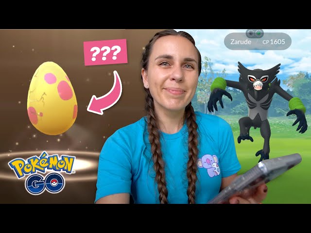Pokémon Go [ Malaysia ]  Search for Zarude 🖤💚🖤💚