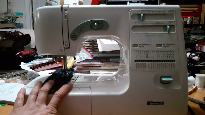 Kenmore 385 Series Sewing Machine Beginner Tutorials 