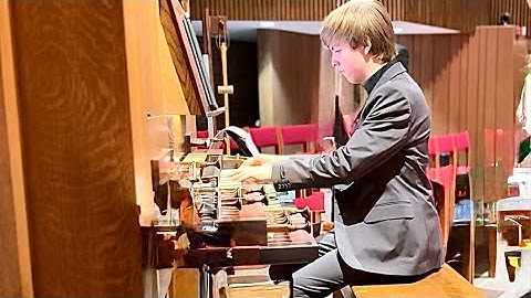 From my live concert last night-unique piece I transcribed in my mind for the organ. #live #music