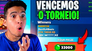 😱GANHAMOS 32 MIL GEMAS NO TORNEIO 4V4 😱 PARTIDAS DA FASE FINAL 🔥 STUMBLE GUYS || THEUS XD