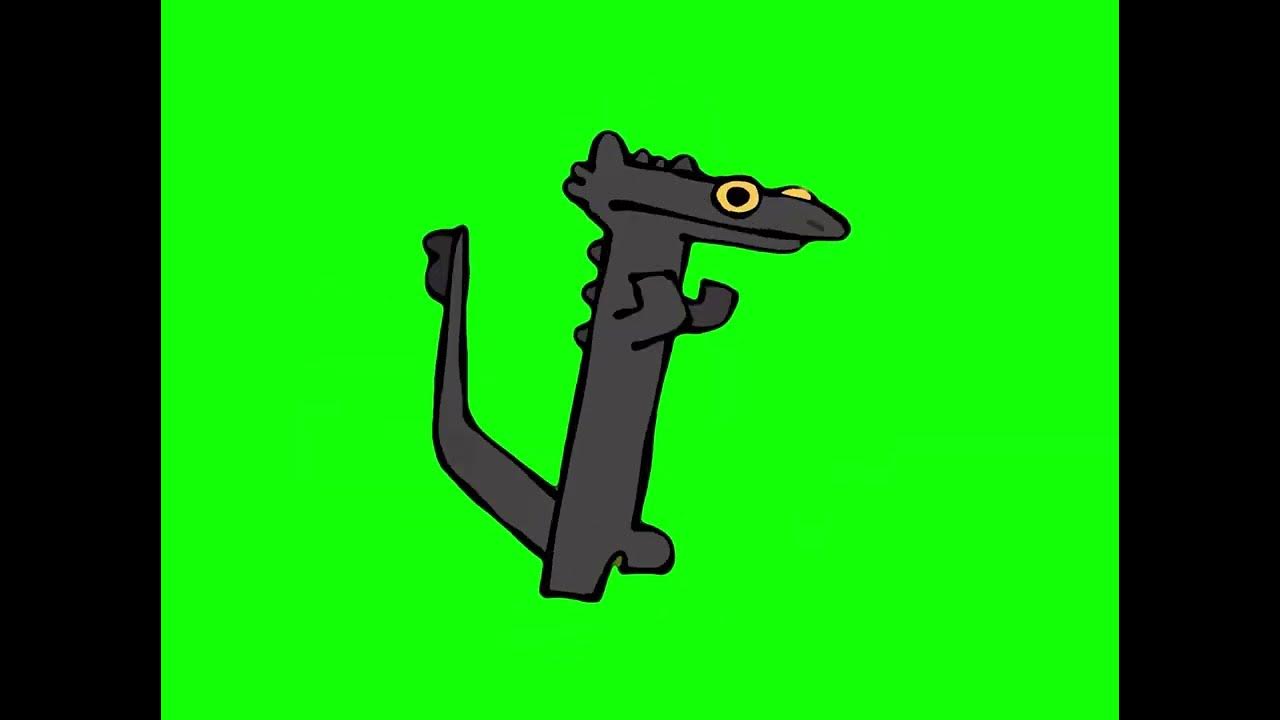 Toothless Dragon Dancing - Green Screen Toothless Dragon Dancing - Green Screen