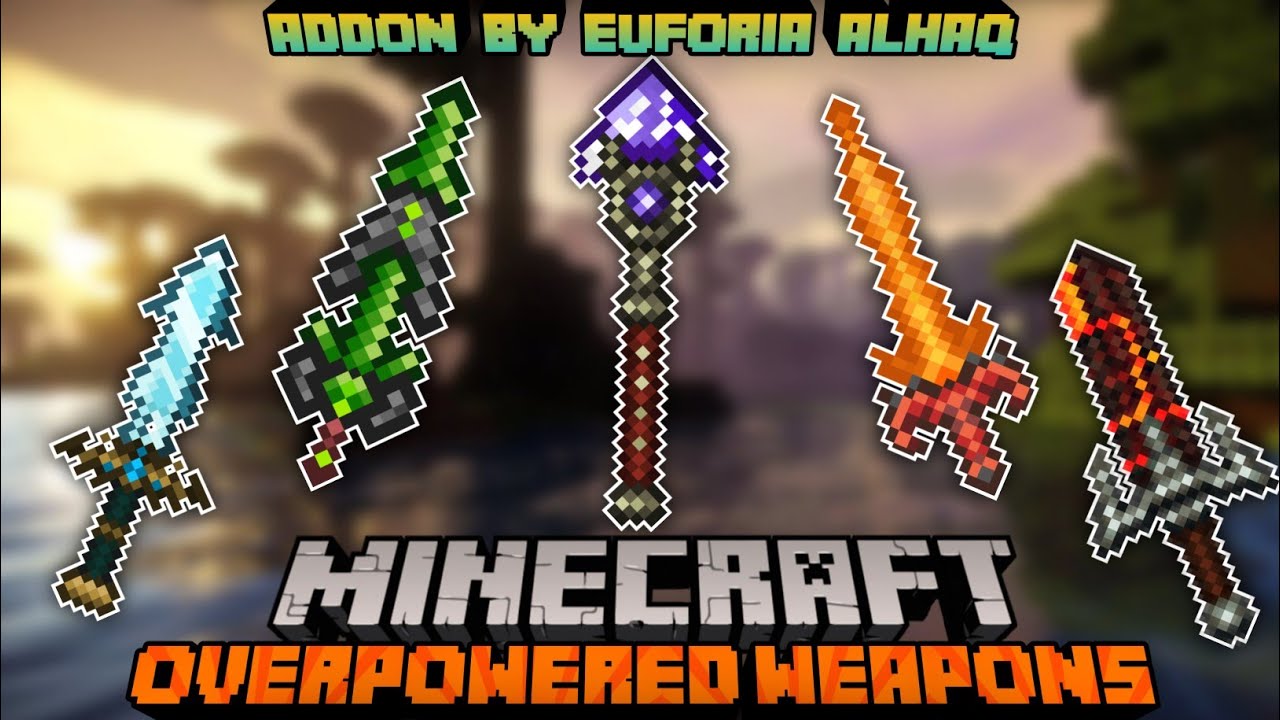 God Sword v1.17 (Bedrock Addon) Minecraft Mod