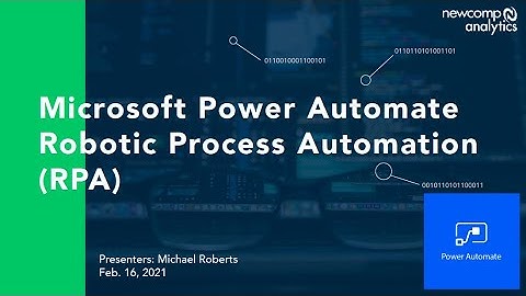 Microsoft Power Automate for Process Automation