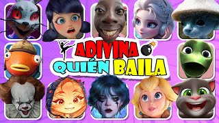 Adivina Los 100 Personajes Populares Por DANCE? ¿Adivina Quién BAILA? Merlina, Elsa, Cosita |NT Quiz