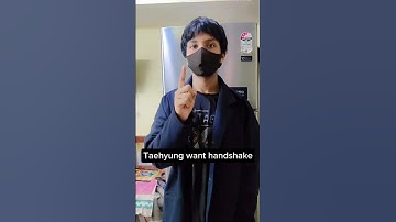 Taehyung thought jimin handshake😱Wait for end😨 #shorts #taehyung #bts #btsarmy