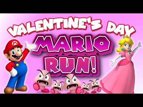 Valentine's Day Mario Run! | Valentines Brain Break | Just Dance | GoNoodle | MarioRunChallenge