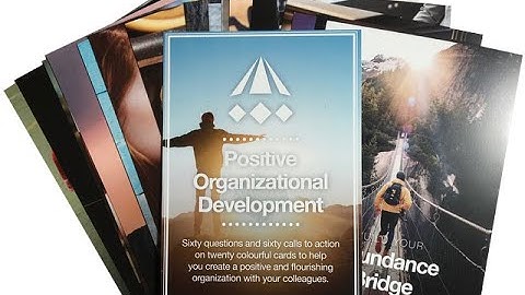 Positive Organisational Development Cards Deckhive Introductory Video