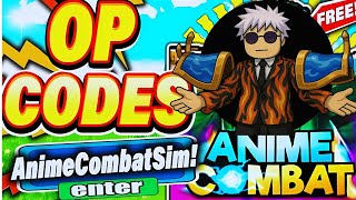 exclusive CODES | ROBLOX | anime combat simulator