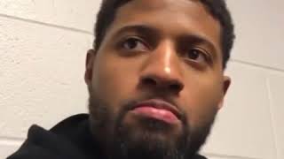 Paul George on why he left the Pacers.