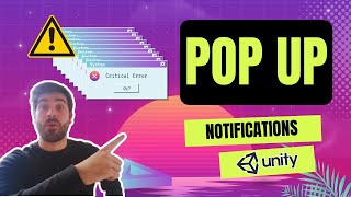 ⚠️ HOW TO MAKE POP UP NOTIFICATIONS - POP UP WINDOW IN UNITY | Unity Tutorial