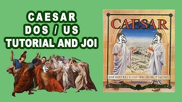 How to play Caesar (1993 not 1992) US DOS game tutorial walkthrough guide Caesar 1 Impressions Games