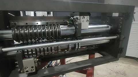 Automatic Knife Set Up Device For Slitting Rewinder