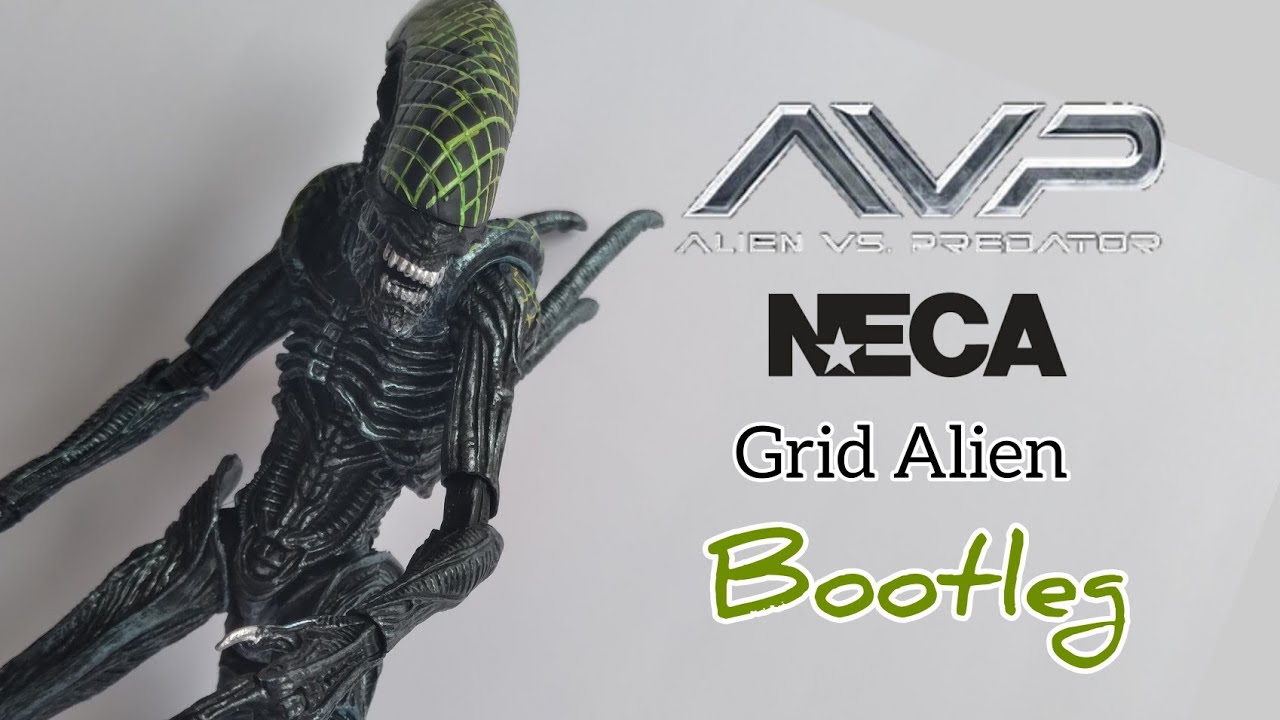 Grid Alien | NECA | Bootleg | AVP | Review en Español - YouTube