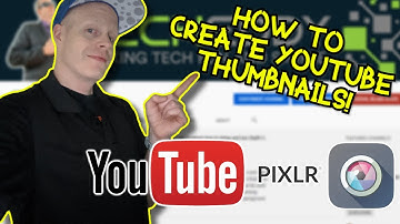 How to CREATE a YOUTUBE THUMBNAIL ONLINE for FREE using PIXLR! Grow Your Channel! Free Software Easy