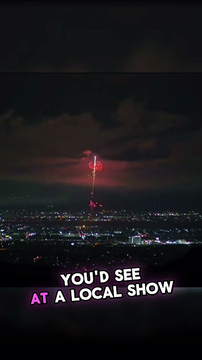 World's biggest firework 🧨😱 #shorts