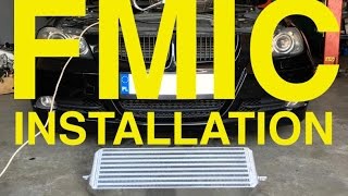 BMW 335i - how to install aftermarket FMIC