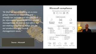 Records management in office365 - lessons learnt from global enterprises -    Vivek Bhatt