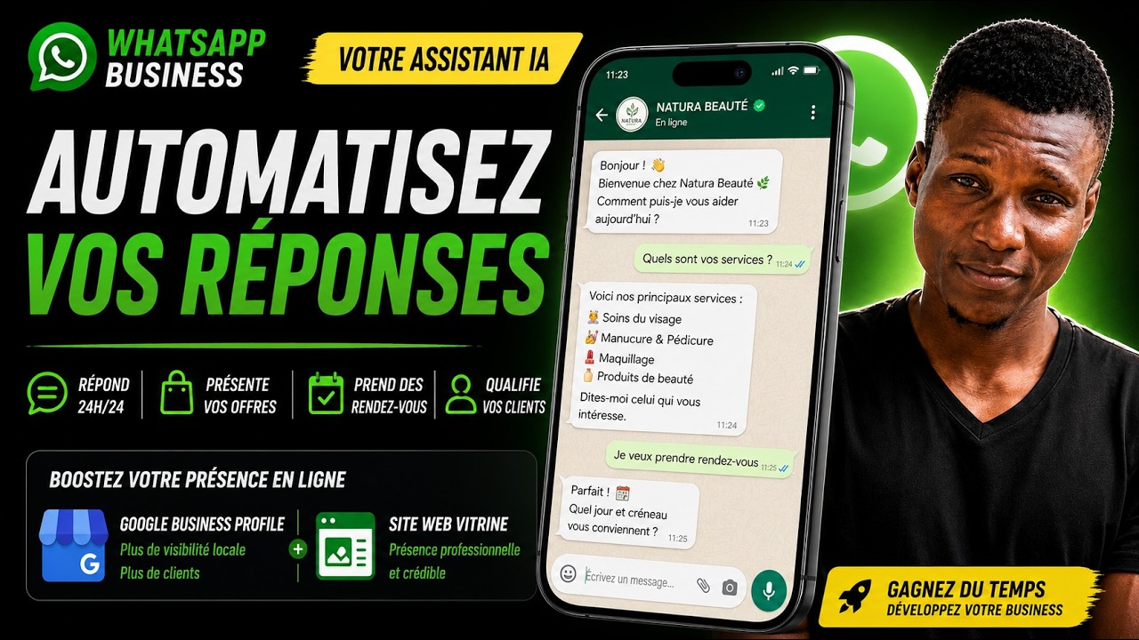 configurer votre assistant IA WhatsApp Business pour répondre automatiquement à vos clients