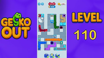 Gecko Out Level 110 Solution  | Step by Step Walkthrough