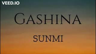 Gashina (Lyrics : Romanized) - SUNMI