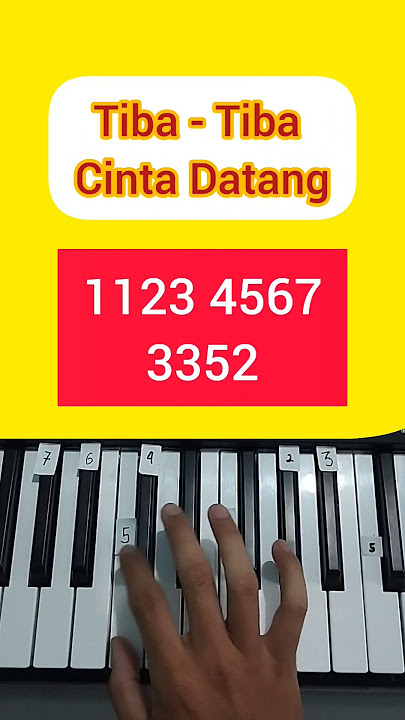 Download lagu Tiba Tiba Cinta Datang (Piano Tutorial) #tiktok #shorts #fyp #music #viral