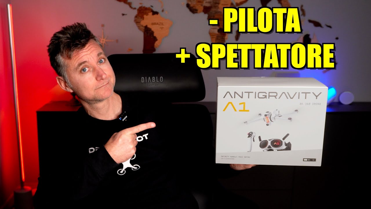 Antigravity A1 UNBOXING – Meno pilota più spettatore!