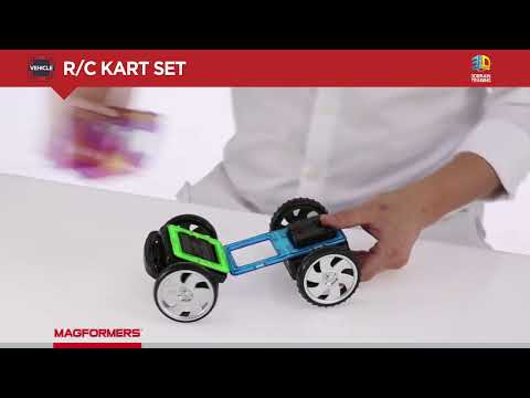 Видео: Magformers R/C Kart Set - видеообзор набора