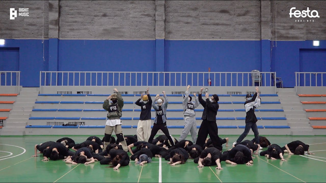 [CHOREOGRAPHY] BTS (방탄소년단) 2020 MMA 'Black Swan' Intro Performance Dance Practice #2021BTS