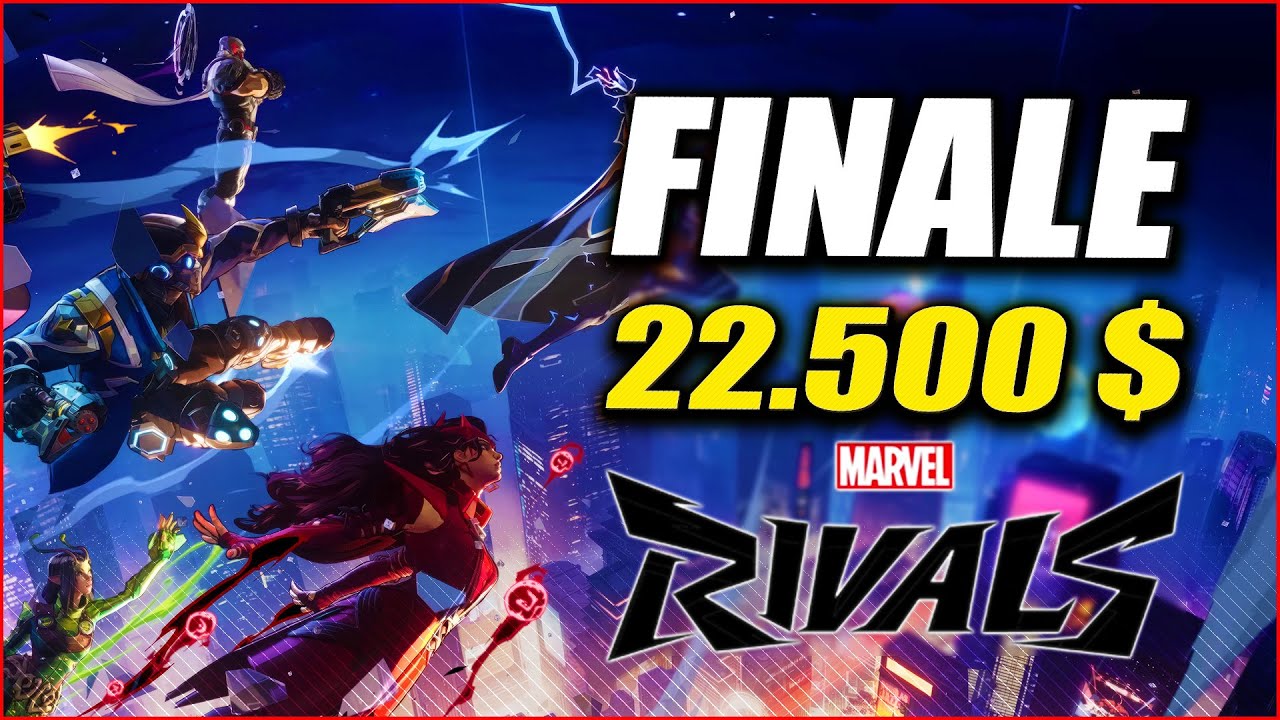 Marvel Rivals Alpha Rewards GRANDE FINALE TOURNOI 22 5000 DOLLARS MARVEL RIVALS ALPHA GAME PRO ...