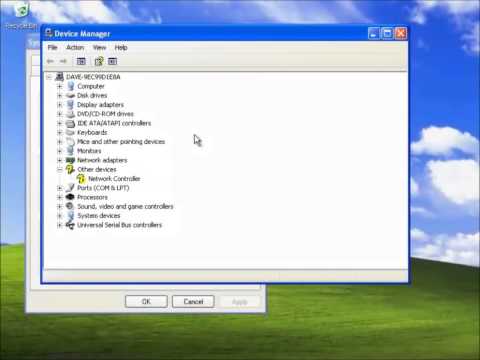 Windows XP Device Manager