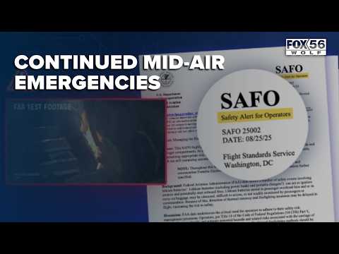 Portable chargers linked to growing number of midair battery emergencies