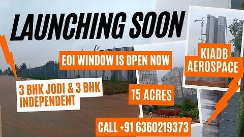 Lancering van 15 hectare stedelijk bosleven met 80% open ruimte in KIADB Bagalur Bangalore 636021...