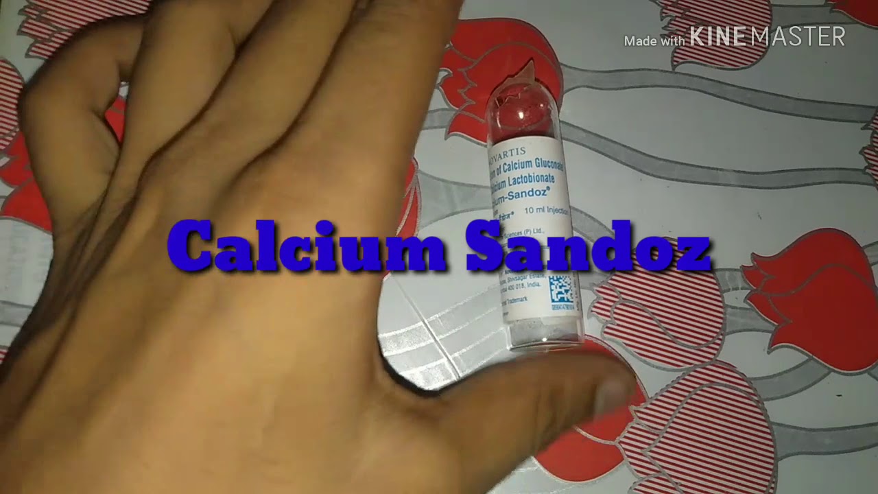 Calcium Sandoz Injection Use And Side Effect Full