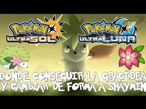 Como cambiar a SHAYMIN entre FORMA CIELO y TIERRA en POKEMON DIAMANTE  BRILLANTE Y PERLA RELUCIENTE 