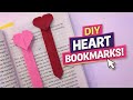 Didn’t Expect This Heart Bookmark to Turn Out So Cute 💕