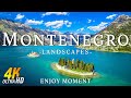 Montenegro 4k  relaxing music with beautiful natural landscape  amazing nature  4k ultra