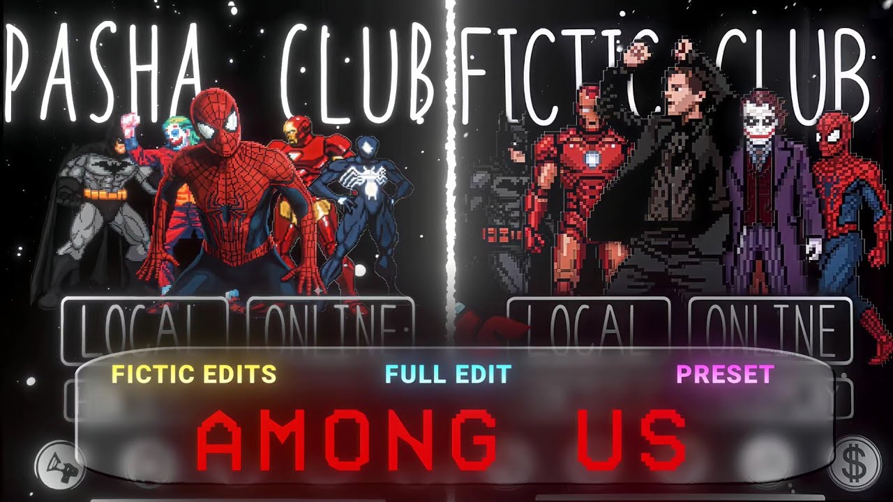 Full AMONG US Edit Inspired By FICTIC EDITS On Alight Motion (+Preset)